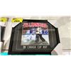 Image 1 : AUTOGRAPHED TEAM CANADA 1991 MVP BILL RANFORD FRAMED PHOTO