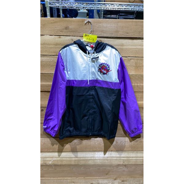 NEW MITCHELL AND NESS NBA HARDWOOD CLASSICS TORONTO RAPTORS JACKET SIZE L