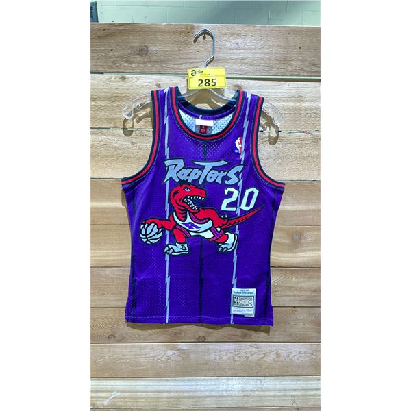 NEW MITCHELL AND NESS NBA HARDWOOD CLASSICS TORONTO RAPTORS DAMON STOUDAMIRE 1995-96 JERSEY SIZE S
