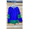 Image 2 : NEW ADIDAS VANCOUVER CANUCKS ALTERNATE JERSEY SIZE 46