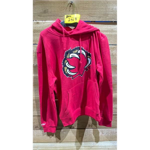 NEW MITCHELL AND NESS VANCOUVER GRIZZLIES GRAB THE LEAF HOODIE SIZE L