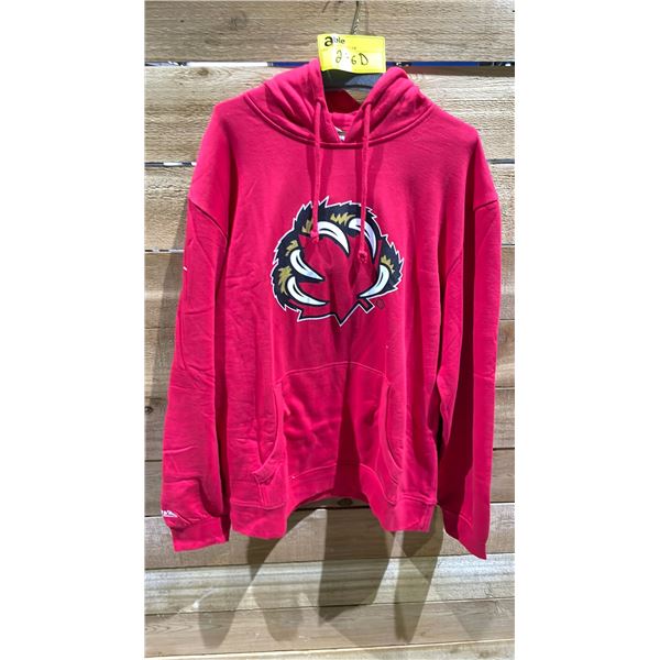 NEW MITCHELL AND NESS VANCOUVER GRIZZLIES GRAB THE LEAF HOODIE SIZE 2XL