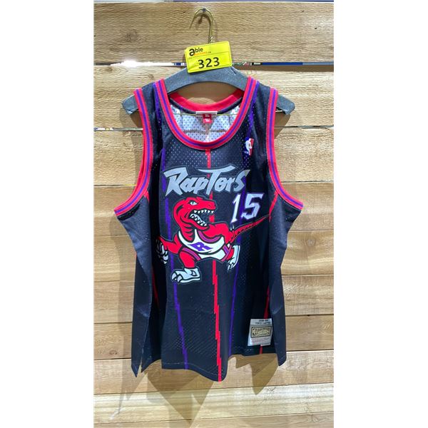 NEW MITCHELL AND NESS HARDWOOD CLASSICS TORONTO RAPTORS VINCE CARTER 1998-99 JERSEY SIZE XL