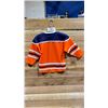 Image 2 : NEW NHL EDMONTON OILERS JERSEY SIZE 4/7