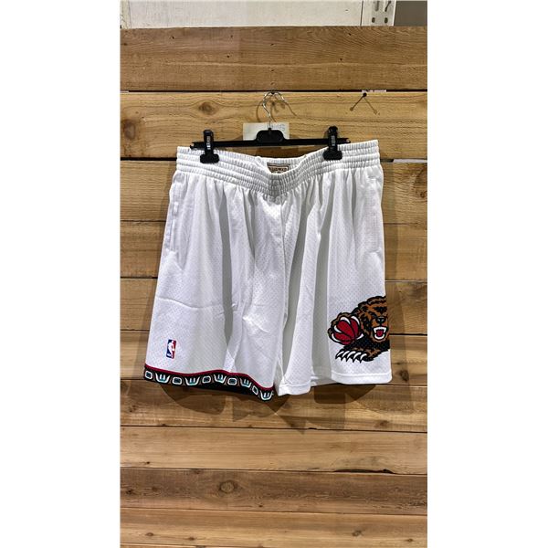 NEW MITCHELL AND NESS HARDWOOD CLASSICS VANCOUVER GRIZZLIES SHORTS SIZE 2XL