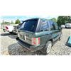 Image 8 : *TOW* *R* 2004 LAND ROVER, RANGE ROVER, 4 DR SUV, GREEN, VIN SALME11434A142166,