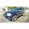 Image 2 : *R* 2005 JEEP GRAND CHEROKEE, 4 DR SUV, BLUE, VIN 1J4HR58245C594572,