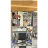 Image 2 : DECORATIVE MIRROR APPROX 40X40" *SOME DAMAGE*