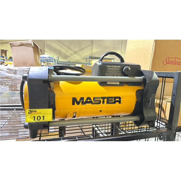 MASTER PROPANE HEATER 170000BTU *TESTED WORKING*