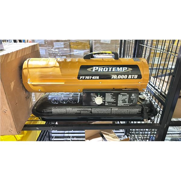 PRO-TEMP KEROSENE HEATER 70000 BTU *TESTED WORKING*