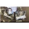 Image 1 : BOX OF 6 GARDEN DECORATIVE OWLS