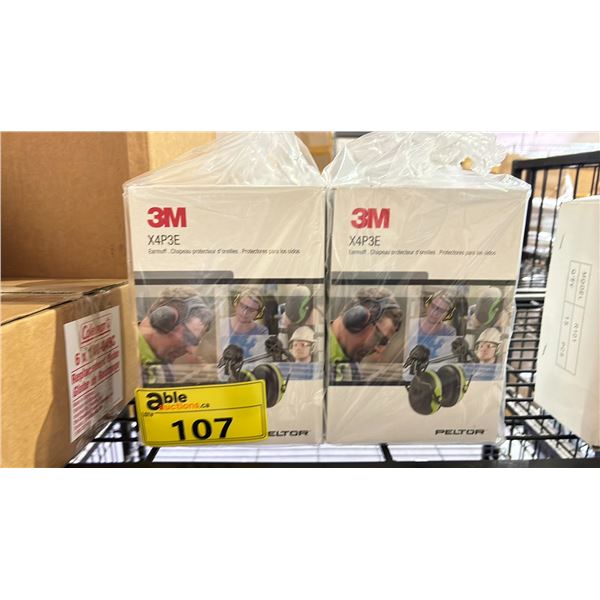 2- 3M EAR MUFFS