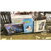 Image 2 : GOOD EARTH OUTDOOR LED WALL LANTERN, WOOZOO FAN AND HOT WHEELS MEGA MODEL CAR *MAY BE MISSING
