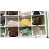 Image 2 : SET OF 24 NATURAL CRYSTAL AND STONES