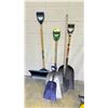 Image 1 : LOT OF ASSORTED SHOVELS