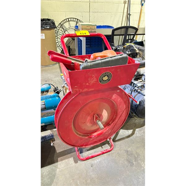 PORTABLE BANDING MACHINE AND TRAILER HITCH