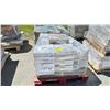 Image 1 : PALLET OF GLAZED PORCELAIN MOSAIC FLOORING
