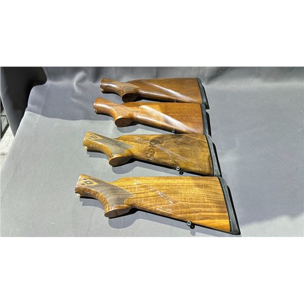 4- BELL DIST WOODEN GUN STOCK
