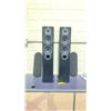 Image 1 : PAIR JAMO S 426 BLACK FLOOR SPEAKERS 140W/100W/6 OHM SPEAKERS