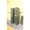 Image 2 : PAIR JAMO S 426 BLACK FLOOR SPEAKERS 140W/100W/6 OHM SPEAKERS