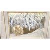 Image 2 : ROBERT BATEMAN "DOZING LYNX" PRINT APPROX. 14 1/2" X 17" FRAMED