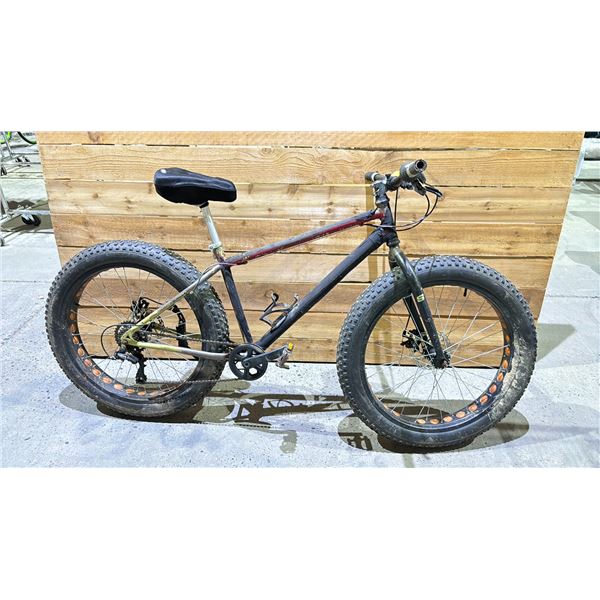 UNKNOWN MAKE 7 SPEED FAT TIRE BICYCLE