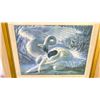 Image 2 : MID CENTURY MODERN VLADIMIR TRETCHIKOFF "THE DYING SWAN" 1953 SIGNED PRINT