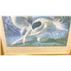 Image 3 : MID CENTURY MODERN VLADIMIR TRETCHIKOFF "THE DYING SWAN" 1953 SIGNED PRINT