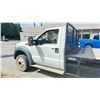 Image 8 : *R* 2013 FORD F450, FLAT DECK, WHITE, VIN 1FDUF4GYXDEB26714,