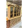 Image 2 : WOODEN BUFFET AND HUTCH