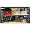 Image 2 : RACK OF ASSORTED ITEMS INCLUDING; SINK, STEP UP BOARD, WINCH, HONEY WELL FAN AND MORE *RACK NOT