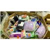 Image 2 : GAYLORD OF ASSORTED STUFFED ANIMALS, BUG ZAPPER, FEMININE HYGIENE PRODUCTS, LIGHT PROJECTOR AND