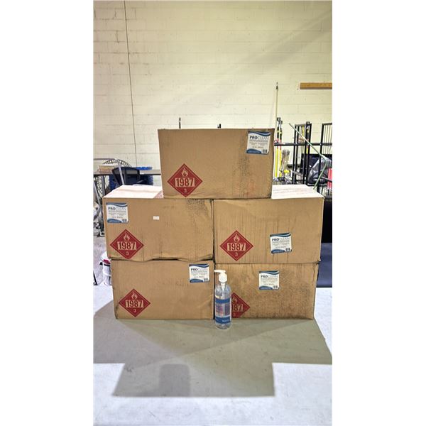 5- CASES OF PRO CLEAN GEL HAND SANITIZER 500ML BOTTLES