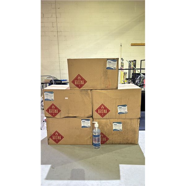 5- CASES OF PRO CLEAN GEL HAND SANITIZER 500ML BOTTLES