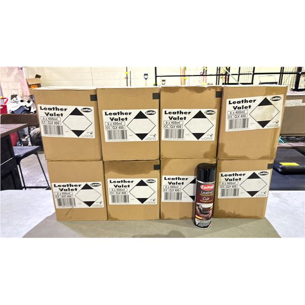 8-CARPLAN LEATHER CLEANER AND CONDITIONER LUXURIOUS LEATHER AROMA 400ML