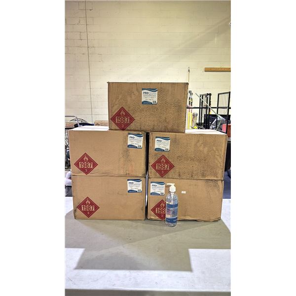5- CASES OF PRO CLEAN GEL HAND SANITIZER 500ML BOTTLES