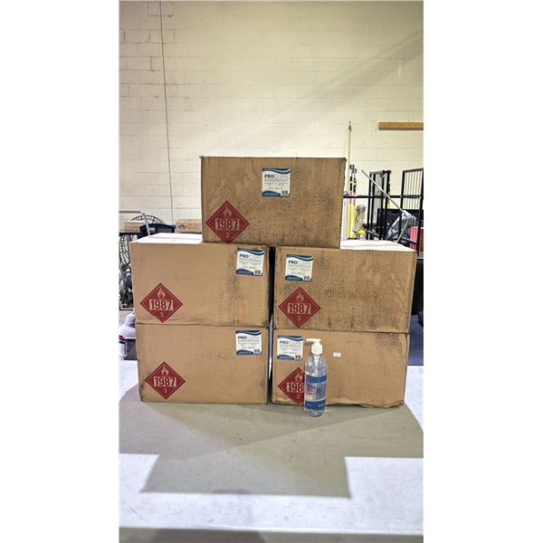 5- CASES OF PRO CLEAN GEL HAND SANITIZER 500ML BOTTLES