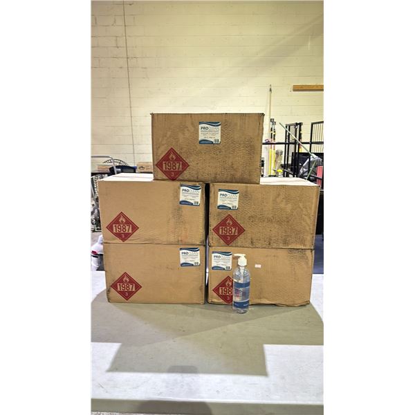 5- CASES OF PRO CLEAN GEL HAND SANITIZER 500ML BOTTLES