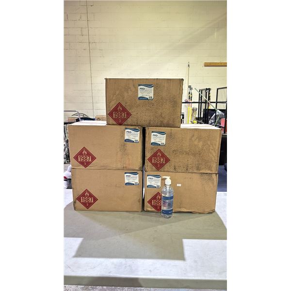 5- CASES OF PRO CLEAN GEL HAND SANITIZER 500ML BOTTLES