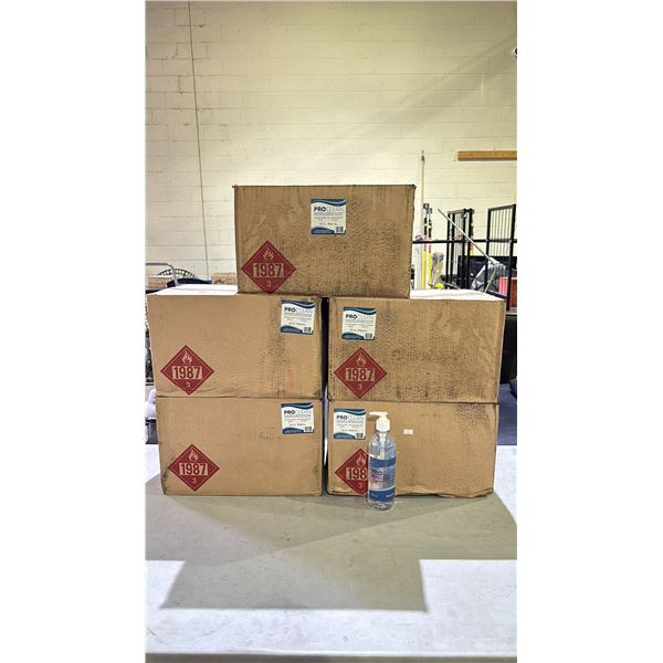 5- CASES OF PRO CLEAN GEL HAND SANITIZER 500ML BOTTLES