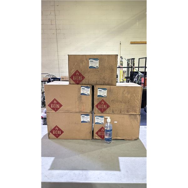 5- CASES OF PRO CLEAN GEL HAND SANITIZER 500ML BOTTLES