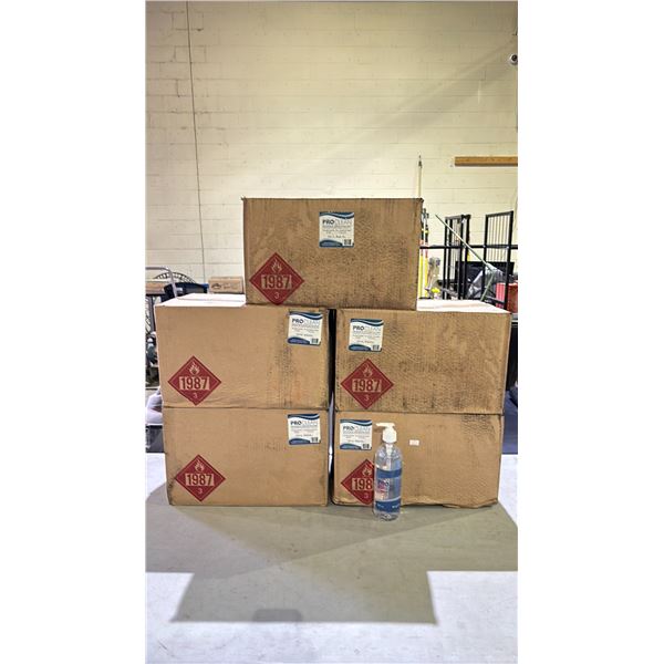 5- CASES OF PRO CLEAN GEL HAND SANITIZER 500ML BOTTLES