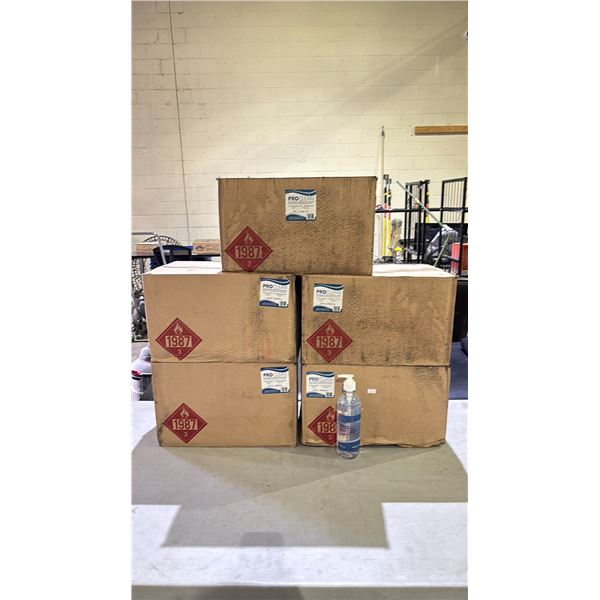5- CASES OF PRO CLEAN GEL HAND SANITIZER 500ML BOTTLES
