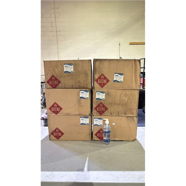 6- CASES OF PRO CLEAN GEL HAND SANITIZER 500ML BOTTLES