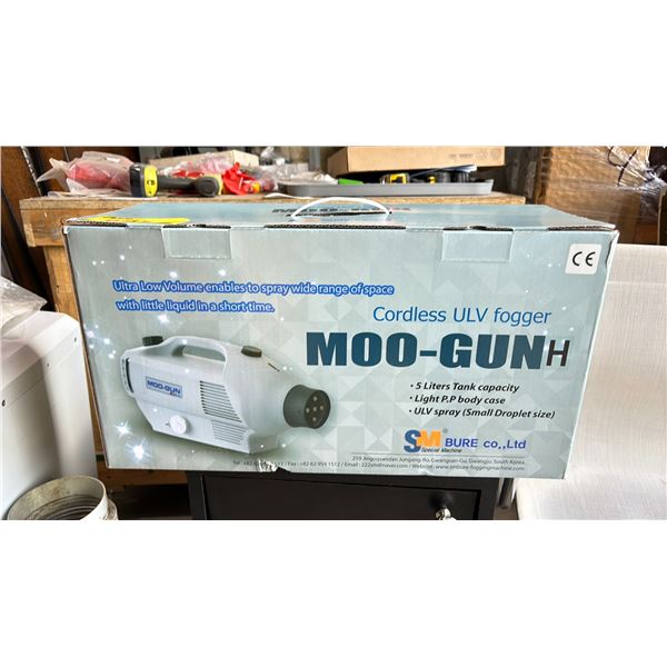 CORDLESS ULV FOGGER MOO- GUN