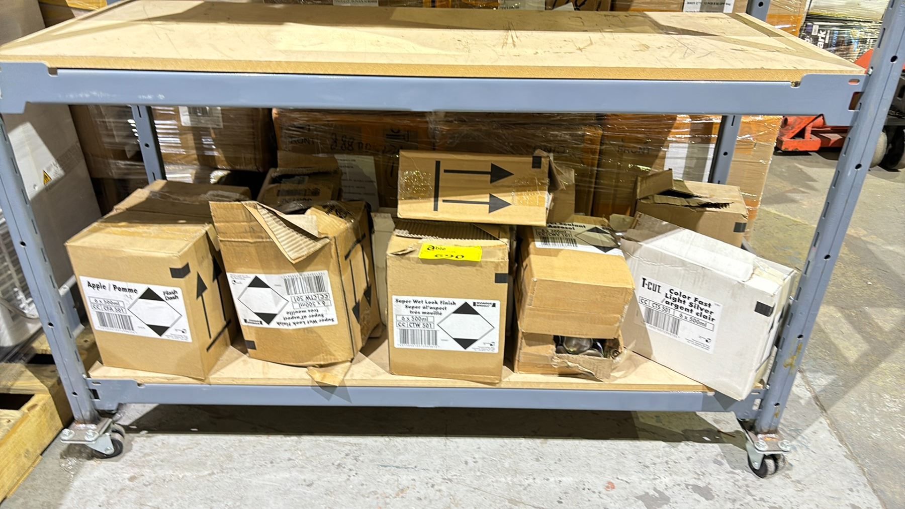 SHELF LOT OF ASSORTED COLOR FAST, SUPER WET LOOK FINISH AND MORE ...