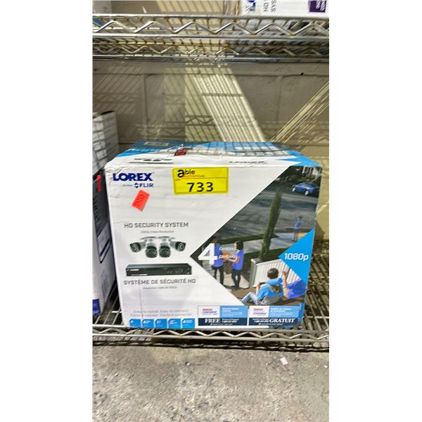 LOREX HD SECURITY SYSTEM *UNKNOWN WORKING CONDITION/ MAY BE MISSING PIECES*