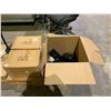 Image 2 : LOT OF ASSORTED GALANT RTA FURNITURE, MOUNTS, DESK LIGHT AND MORE