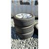 Image 2 : 3 PIRELLI SOTTO 03 WINTER 245/45R19 TIRES ON LAND ROVER 5 BOT RIMS AND GOODYEAR WRANGLER HP