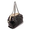 Image 2 : Chanel Black Leather Chain Tote Bag